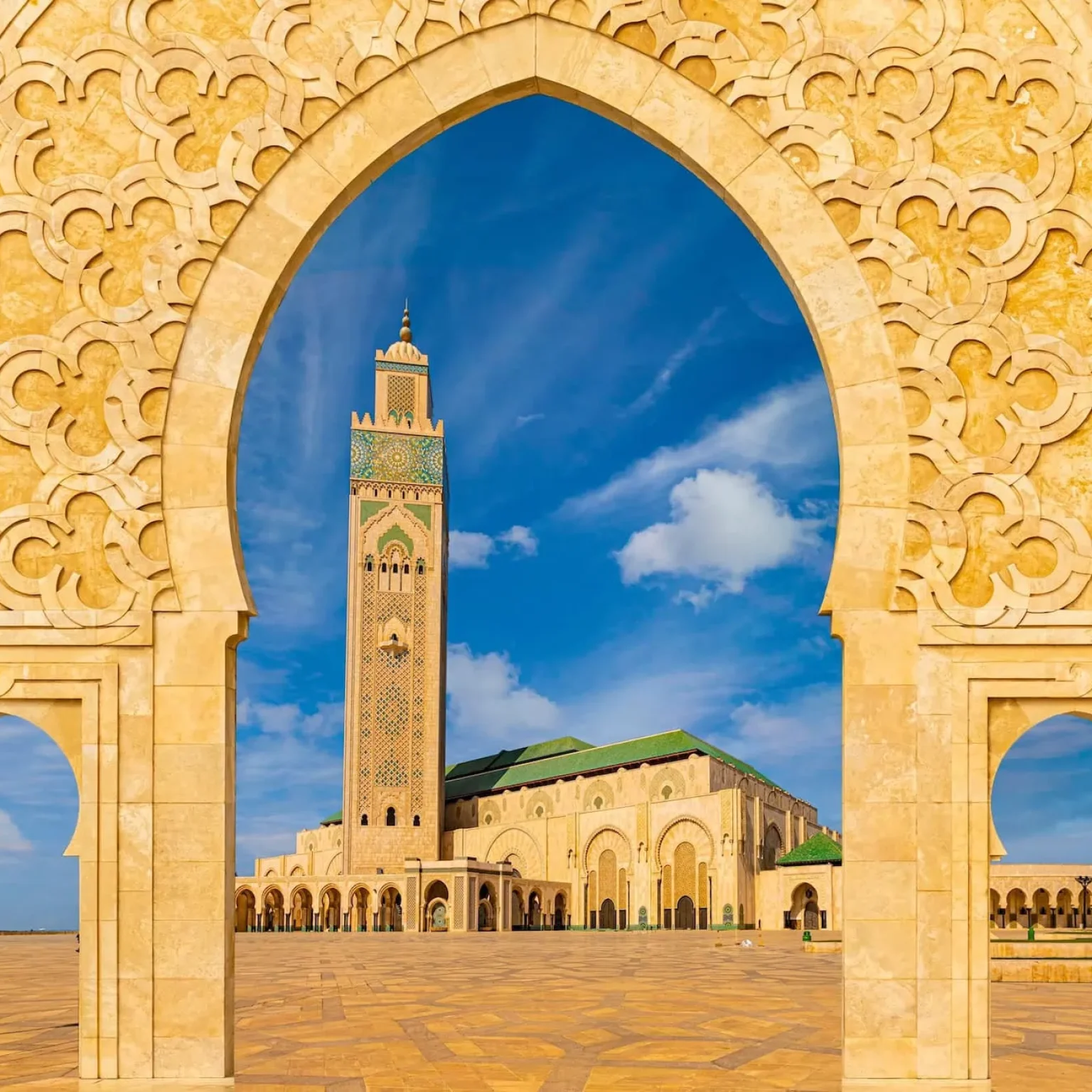 Hassan-II-Mosque-a-mosque-in-Casablanca-Morocco.-It-is-the-largest-functioning-mosque-in-Africa-and-is-the-7th-largest-in-the-world